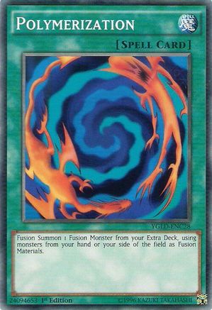 Polymerization (C) (YGLD-ENC28) - King of Games: Yugi's Legendary Decks 1st Edition