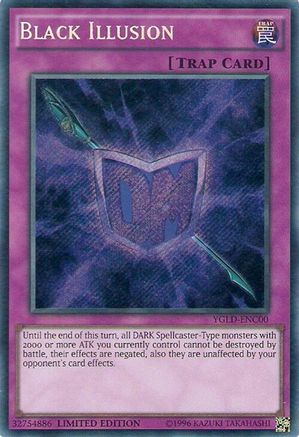 Black Illusion (YGLD-ENC00) - King of Games: Yugi's Legendary Decks Limited