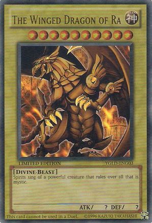 The Winged Dragon of Ra (YGLD-ENG03) - King of Games: Yugi's Legendary Decks Limited