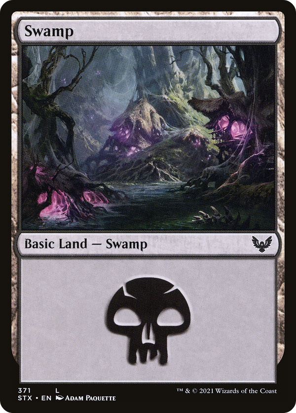 Swamp (371) [Strixhaven: School of Mages]
