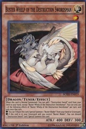 Buster Whelp of the Destruction Swordsman (BOSH-EN019) - Breakers of Shadow 1st Edition