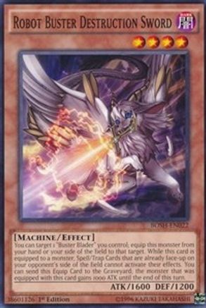 Robot Buster Destruction Sword (BOSH-EN022) - Breakers of Shadow Unlimited