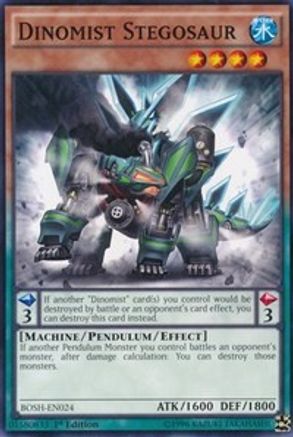 Dinomist Stegosaur (BOSH-EN024) - Breakers of Shadow Unlimited