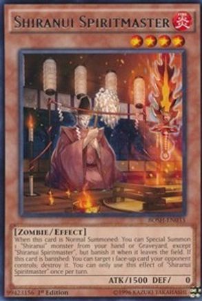 Shiranui Spiritmaster (BOSH-EN033) - Breakers of Shadow 1st Edition