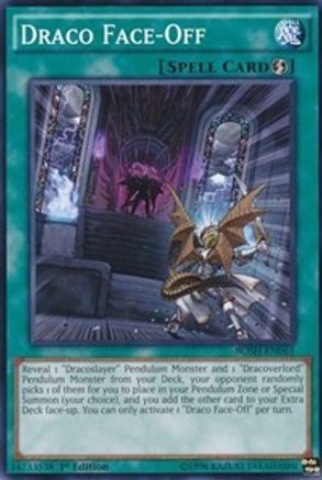 Draco Face-Off (BOSH-EN061) - Breakers of Shadow 1st Edition
