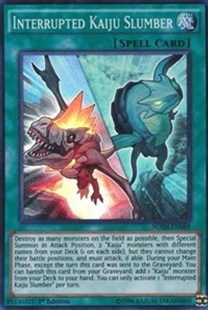 Interrupted Kaiju Slumber (BOSH-EN089) - Breakers of Shadow Unlimited