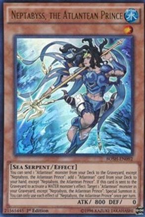 Neptabyss, the Atlantean Prince (BOSH-EN092) - Breakers of Shadow Unlimited
