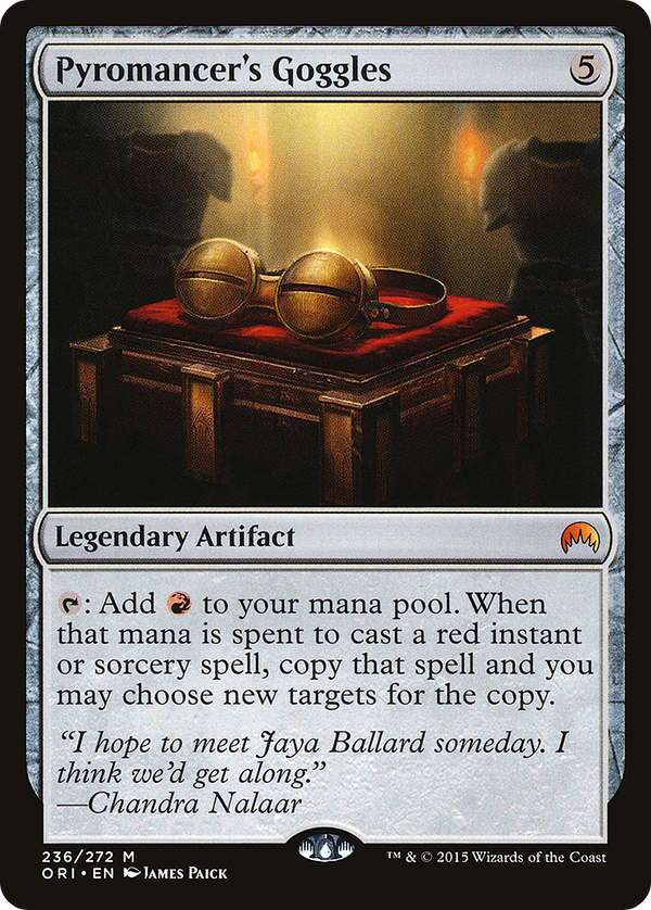 Pyromancer's Goggles [Magic Origins]