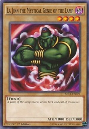 La Jinn the Mystical Genie of the Lamp (MIL1-EN029) - Millennium Pack 1st Edition