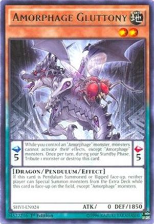 Amorphage Gluttony (SHVI-EN024) - Shining Victories Unlimited