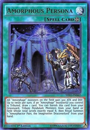 Amorphous Persona (SHVI-EN062) - Shining Victories 1st Edition