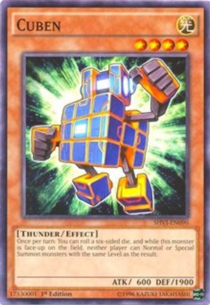 Cuben (SHVI-EN090) - Shining Victories 1st Edition