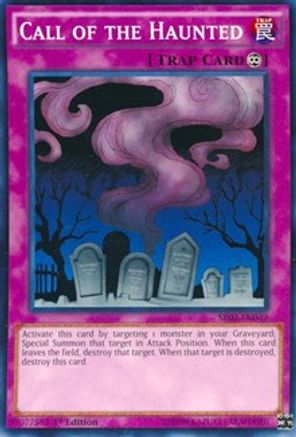 Call of the Haunted (SR02-EN039) - Structure Deck: Rise of the True Dragons 1st Edition