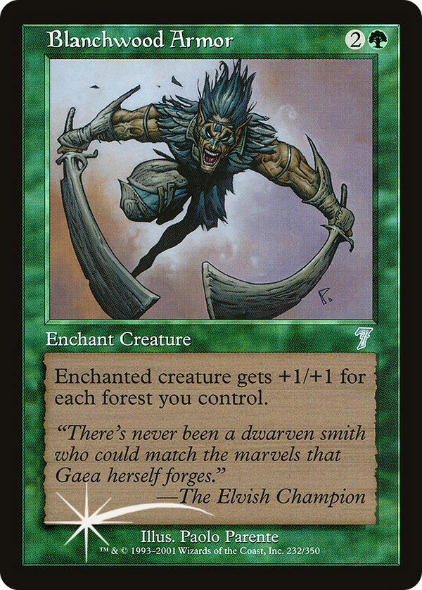 Blanchwood Armor [Seventh Edition]