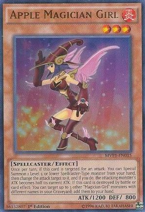 Apple Magician Girl (MVP1-EN015) - The Dark Side of Dimensions Movie Pack 1st Edition