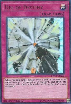 Dig of Destiny (MVP1-EN022) - The Dark Side of Dimensions Movie Pack 1st Edition
