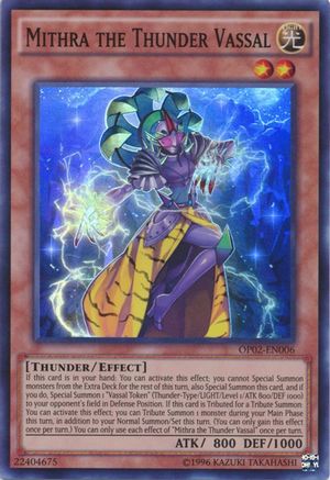 Mithra the Thunder Vassal (OP02-EN006) - OTS Tournament Pack 2 Unlimited