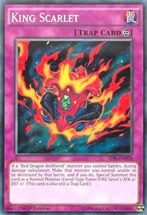 King Scarlet (TDIL-EN070) - The Dark Illusion 1st Edition