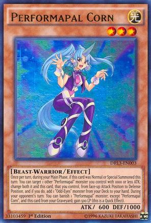Performapal Corn (DRL3-EN003) - Dragons of Legend: Unleashed 1st Edition