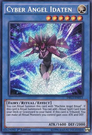 Cyber Angel Idaten (DRL3-EN013) - Dragons of Legend: Unleashed 1st Edition