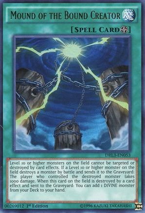 Mound of the Bound Creator (DRL3-EN053) - Dragons of Legend: Unleashed 1st Edition