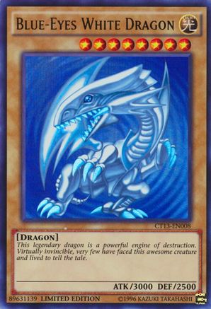 Blue-Eyes White Dragon (CT13-EN008) - 2016 Mega-Tins Limited