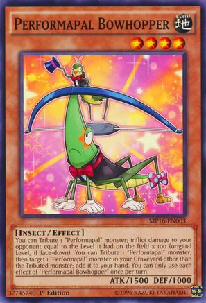 Performapal Bowhopper (MP16-EN003) - 2016 Mega-Tins Mega Pack Unlimited