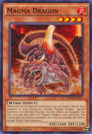Magma Dragon (MP16-EN016) - 2016 Mega-Tins Mega Pack Unlimited