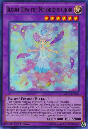 Bloom Diva the Melodious Choir (MP16-EN020) - 2016 Mega-Tins Mega Pack Unlimited