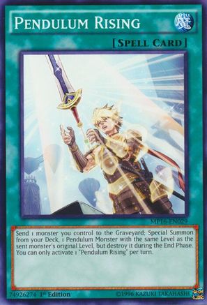 Pendulum Rising (MP16-EN029) - 2016 Mega-Tins Mega Pack Unlimited