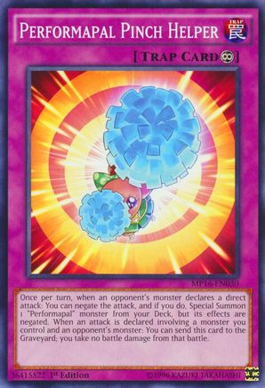 Performapal Pinch Helper (MP16-EN030) - 2016 Mega-Tins Mega Pack 1st Edition