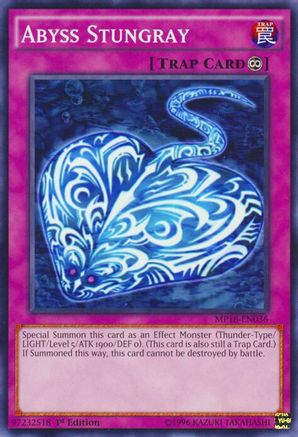 Abyss Stungray (MP16-EN036) - 2016 Mega-Tins Mega Pack Unlimited