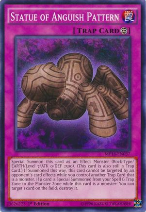 Statue of Anguish Pattern (MP16-EN037) - 2016 Mega-Tins Mega Pack Unlimited
