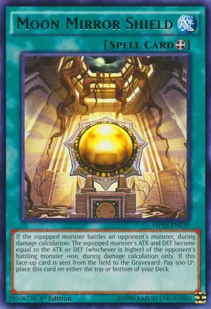 Moon Mirror Shield (MP16-EN039) - 2016 Mega-Tins Mega Pack 1st Edition