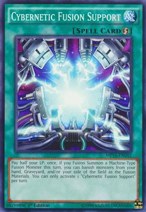 Cybernetic Fusion Support (MP16-EN042) - 2016 Mega-Tins Mega Pack Unlimited