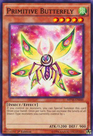 Primitive Butterfly (MP16-EN046) - 2016 Mega-Tins Mega Pack 1st Edition