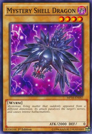 Mystery Shell Dragon (MP16-EN047) - 2016 Mega-Tins Mega Pack Unlimited
