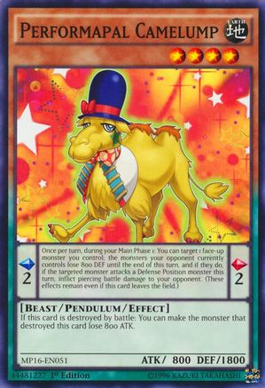 Performapal Camelump (MP16-EN051) - 2016 Mega-Tins Mega Pack Unlimited