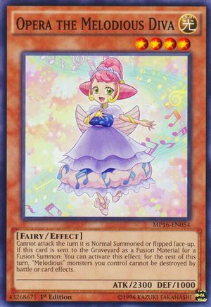 Opera the Melodious Diva (MP16-EN054) - 2016 Mega-Tins Mega Pack Unlimited