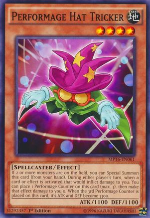 Performage Hat Tricker (MP16-EN061) - 2016 Mega-Tins Mega Pack Unlimited