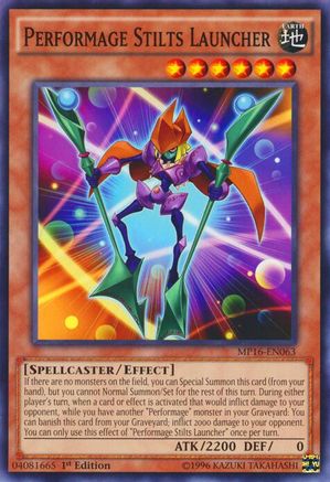 Performage Stilts Launcher (MP16-EN063) - 2016 Mega-Tins Mega Pack Unlimited