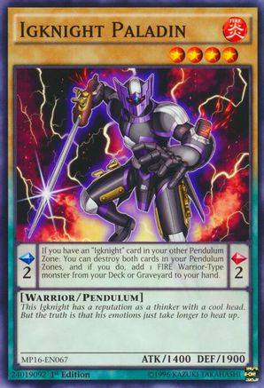 Igknight Paladin (MP16-EN067) - 2016 Mega-Tins Mega Pack 1st Edition