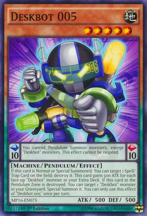 Deskbot 005 (MP16-EN075) - 2016 Mega-Tins Mega Pack 1st Edition