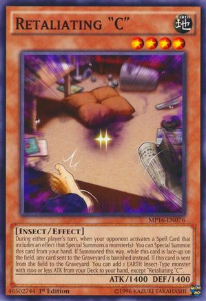 Retaliating "C" (MP16-EN076) - 2016 Mega-Tins Mega Pack Unlimited