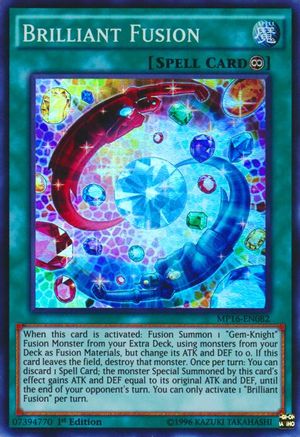 Brilliant Fusion (MP16-EN082) - 2016 Mega-Tins Mega Pack 1st Edition