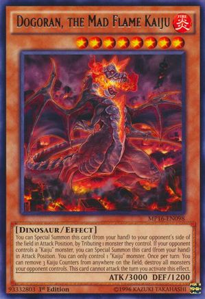 Dogoran, the Mad Flame Kaiju (MP16-EN098) - 2016 Mega-Tins Mega Pack Unlimited