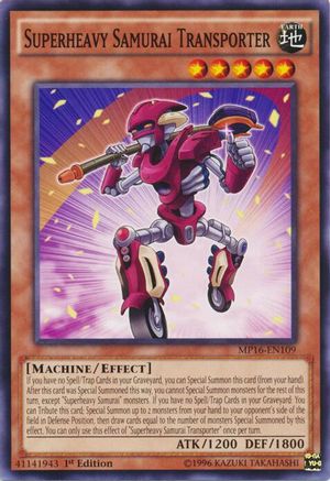 Superheavy Samurai Transporter (MP16-EN109) - 2016 Mega-Tins Mega Pack 1st Edition