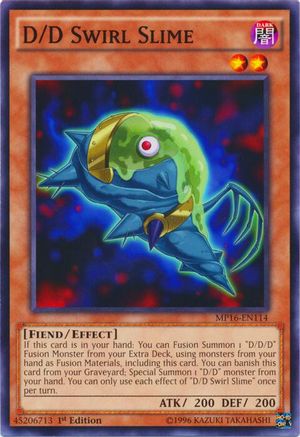 D/D Swirl Slime (MP16-EN114) - 2016 Mega-Tins Mega Pack 1st Edition