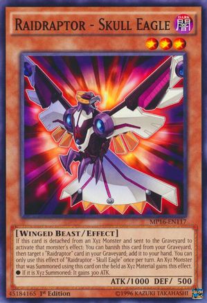 Raidraptor - Skull Eagle (MP16-EN117) - 2016 Mega-Tins Mega Pack Unlimited