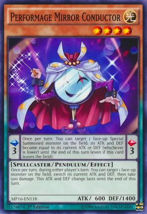 Performage Mirror Conductor (MP16-EN118) - 2016 Mega-Tins Mega Pack Unlimited